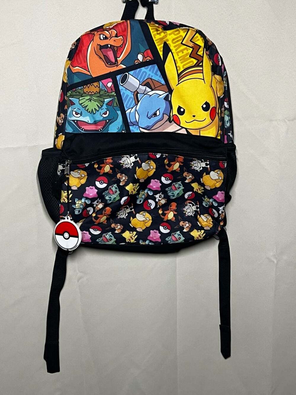 Bioworld Pokemon Backpack 16 Inch Pikachu Charizard